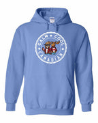 Calm Cool Moose and Beaver Pullover Hoodie - Gildan Canada (sewn Internationally) - Unisex