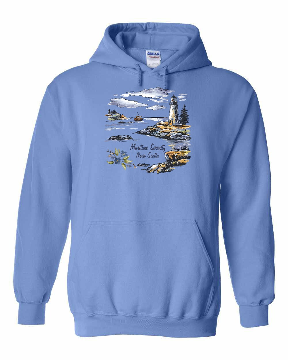 Maritime Serenity NS Pullover Hoodie - Unisex