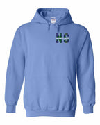 Saltwater Raised NS Left Chest and Back Pullover Hoodie - Unisex