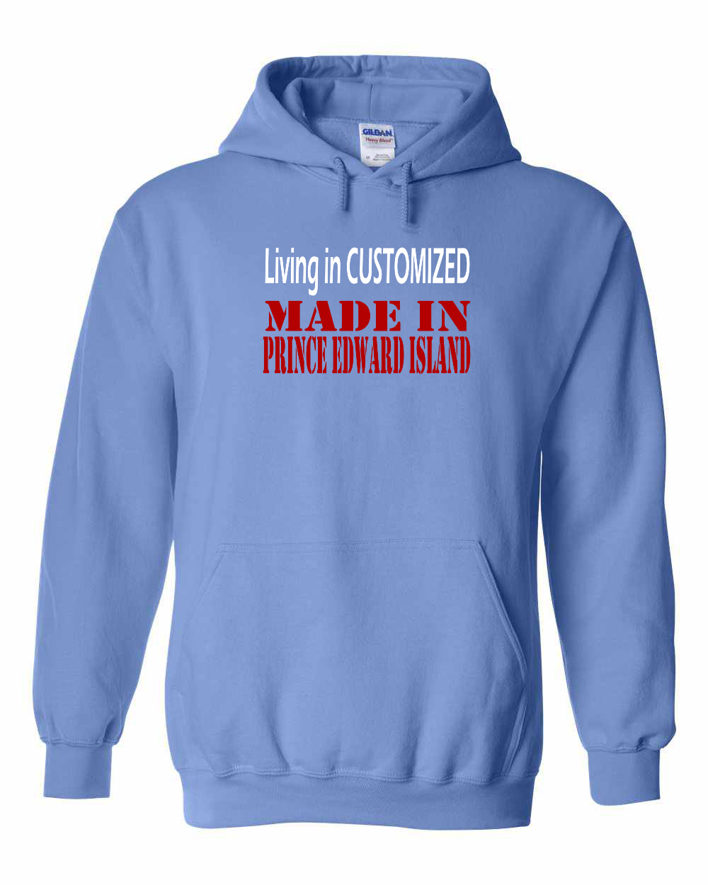 Living in customized made in PEI Pullover Hoodie - Unisex