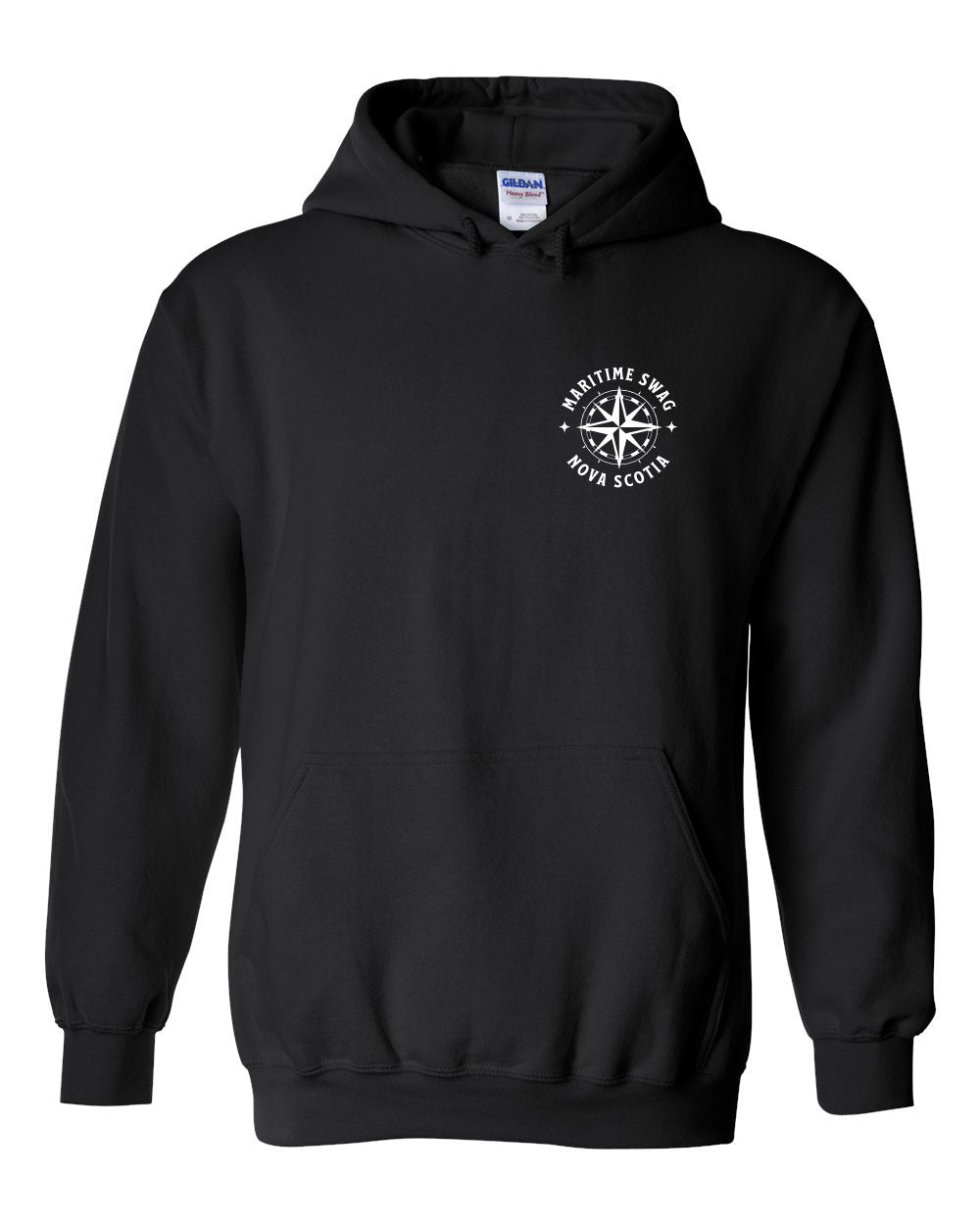 Maritime Swag NS Compass — Pullover Hoodie left chest / back - Unisex
