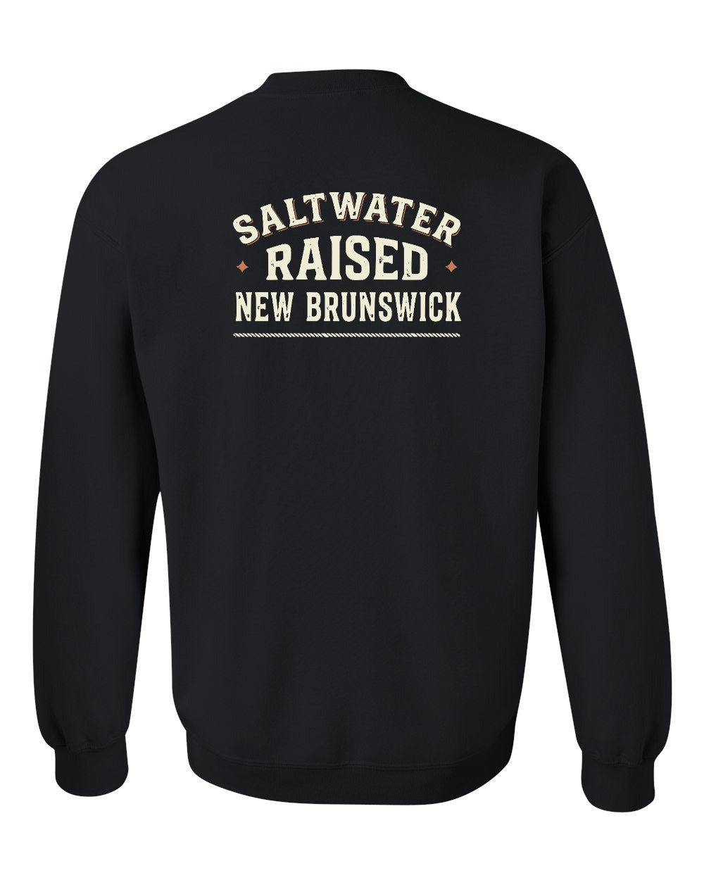 NB Saltwater Raised Sign Left Chest and Back Crewneck Sweatshirt - Unisex