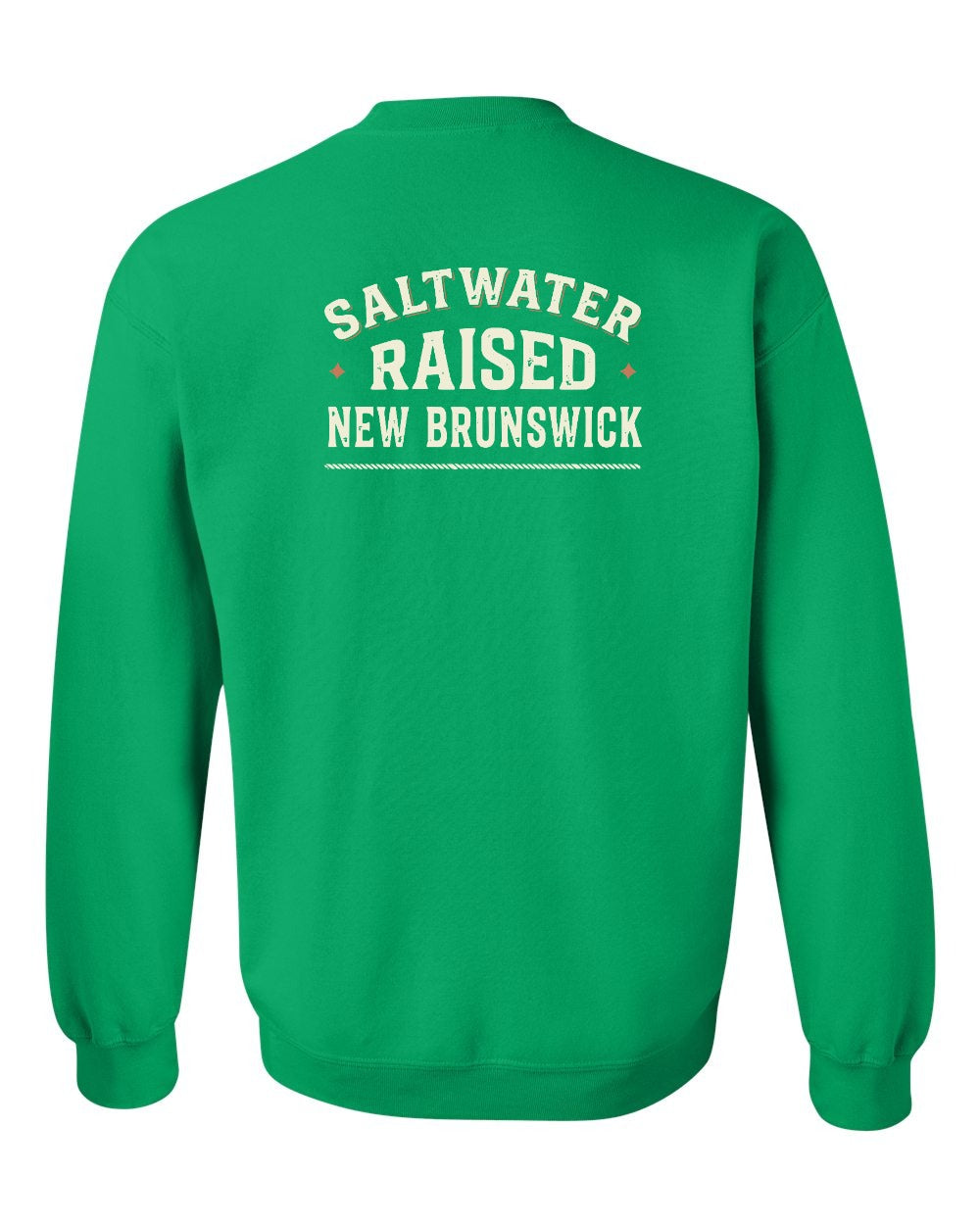NB Saltwater Raised Sign Left Chest and Back Crewneck Sweatshirt - Unisex