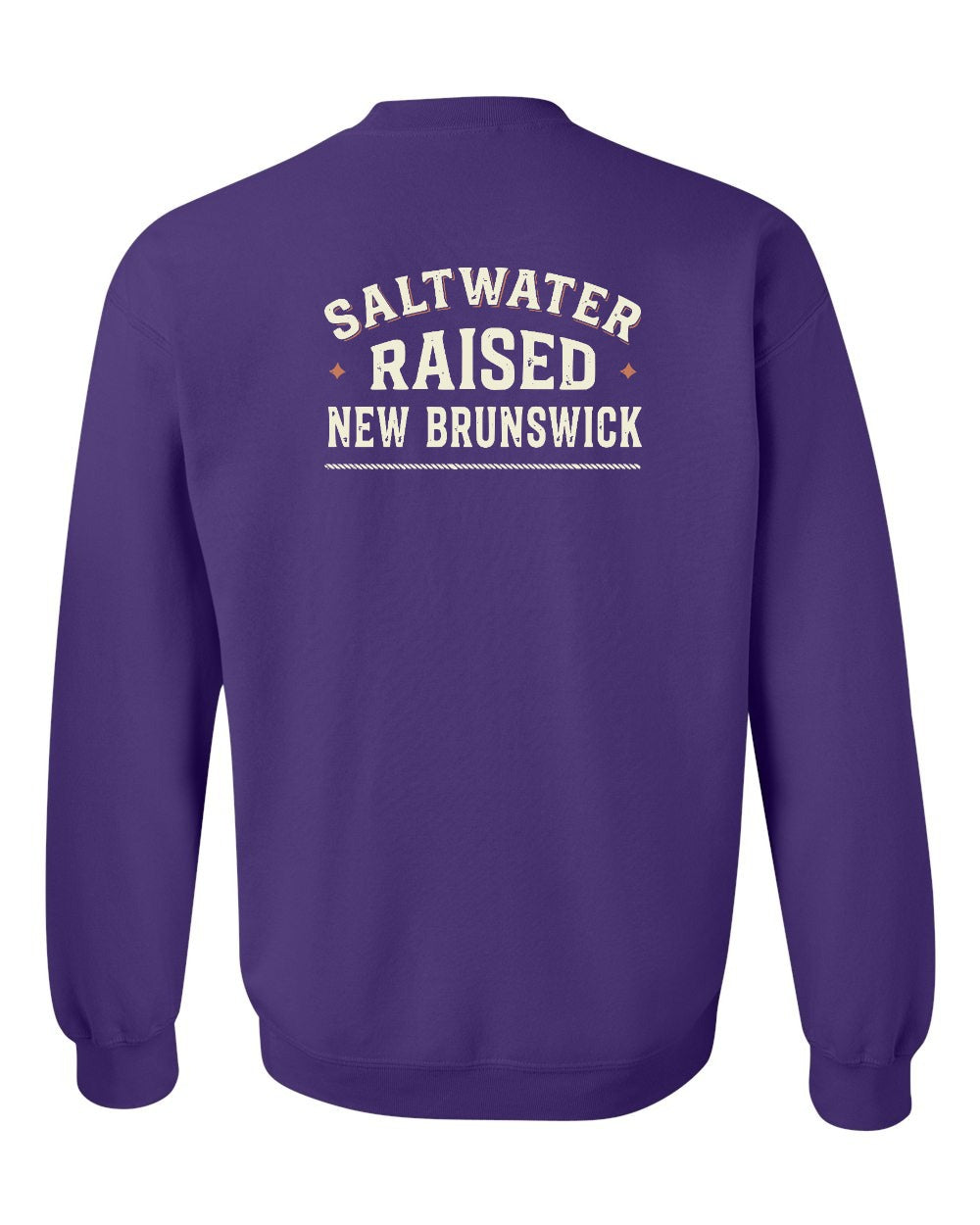 NB Saltwater Raised Sign Left Chest and Back Crewneck Sweatshirt - Unisex