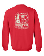 NB Saltwater Raised Folk Left Chest and Back Crewneck Sweatshirt - Unisex