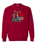 New Mean and Nasty Canadians Crewneck Sweatshirt in Cardinal Red