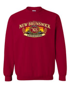 Nb Understand Full Front Crewneck Sweatshirt in Cardinal Red