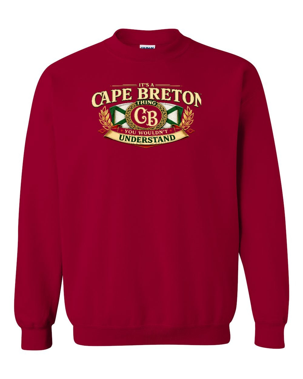 Cb Understand Crewneck Sweatshirt in Cardinal Red