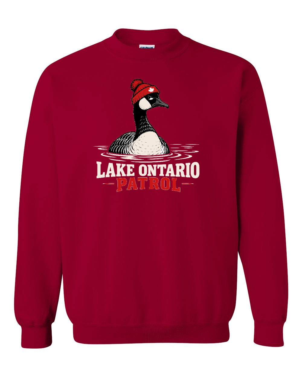 Lake Patrol Full Front Crewneck Sweatshirt