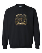 Maritime Swag Pirate Final Crewneck Sweatshirt in Black