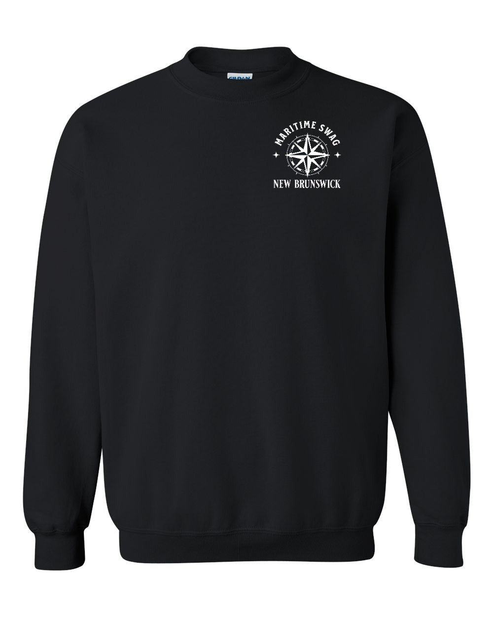 Maritime Swag NB Compass Left Chest Crewneck Sweatshirt - Unisex