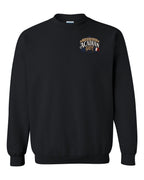 Newfoundland Guy Left Chest Crewneck Sweatshirt in Black