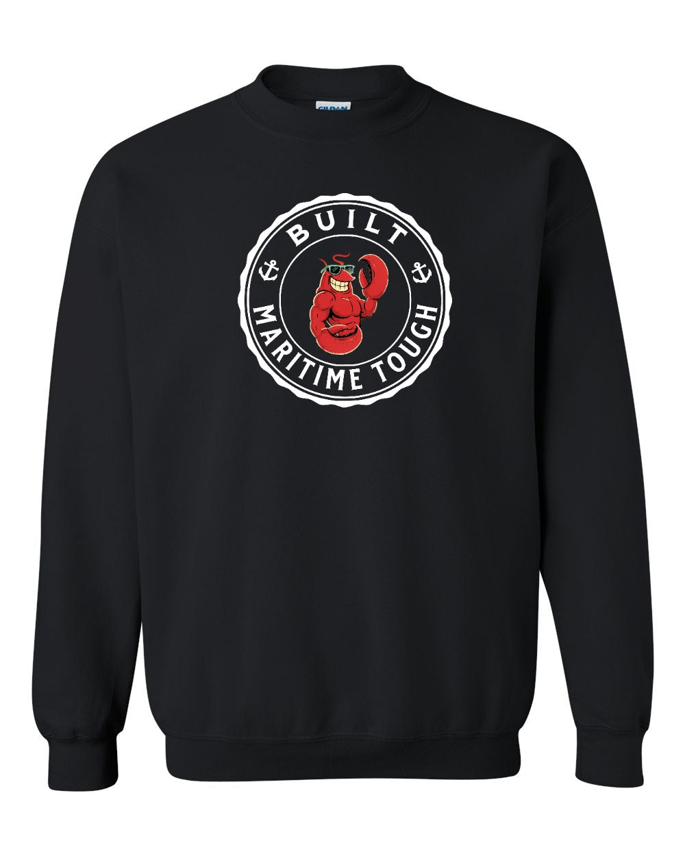 Built Maritime Tough Lobster Crewneck Sweatshirt - Unisex