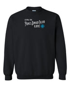 Living the PEI life Blue compass Crewneck Sweatshirt - Unisex