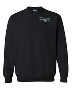 Living the PEI life blue compass Left Chest Crewneck Sweatshirt - Unisex