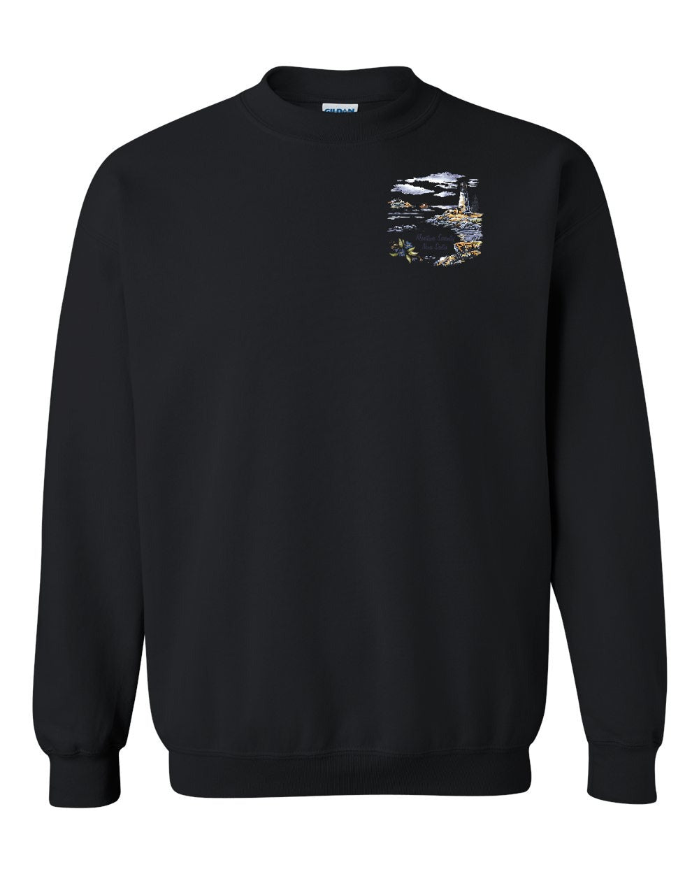 Maritime Serenity NS Left Chest Crewneck Sweatshirt - Unisex