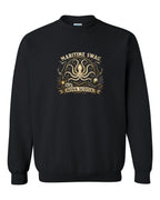 Ms Octopus Crewneck Sweatshirt in Black