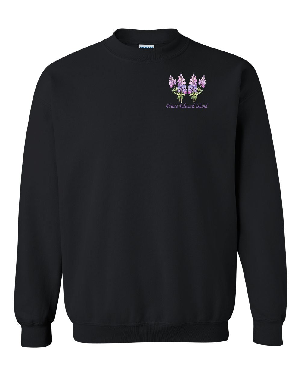 PEI Lupins Left Chest Crewneck Sweatshirt - Unisex