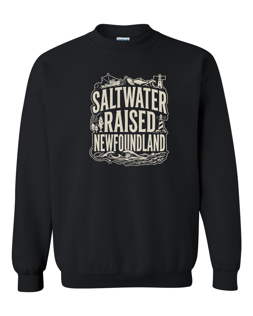 NFLD Saltwater Raised Folk Crewneck Sweatshirt - Unisex