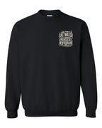 NFLD Saltwater Raised Folk Left Chest Crewneck Sweatshirt - Unisex
