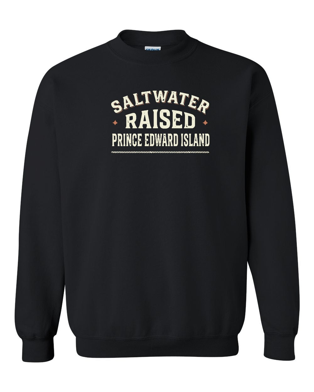 PEI Saltwater Raised Sign Crewneck Sweatshirt - Unisex