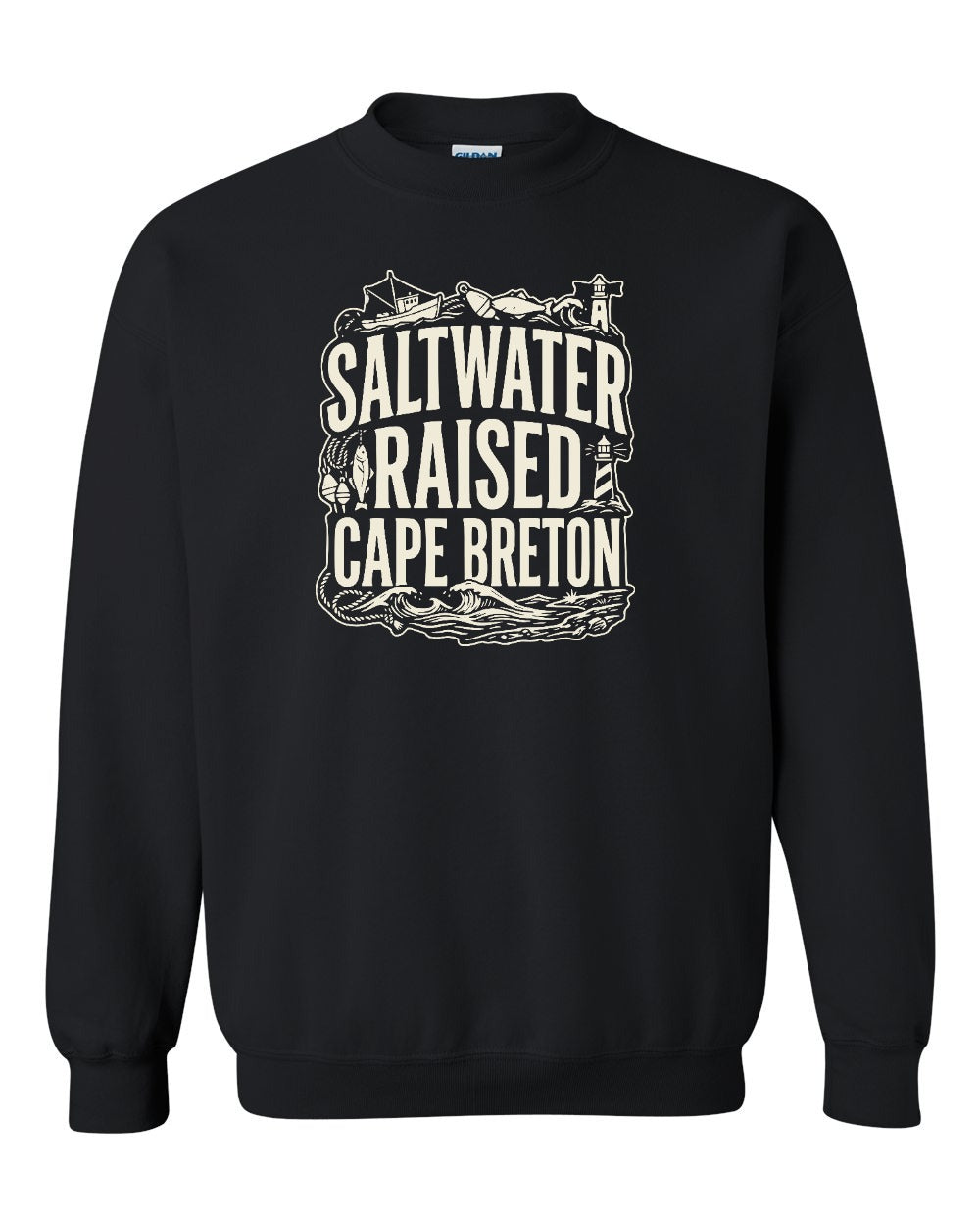 CB Saltwater Raised Folk Crewneck Sweatshirt - Unisex