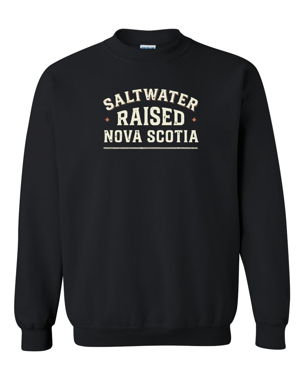 Saltwater Raised NS Sign Crewneck Sweatshirt - Unisex