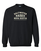 Saltwater Raised NS Sign Crewneck Sweatshirt - Unisex