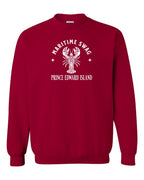Maritime swag PEI mandala white lobster Crewneck Sweatshirt - Unisex