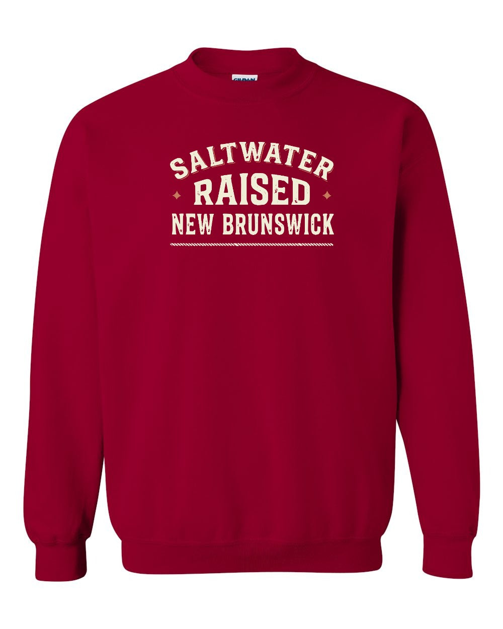 NB Saltwater Raised Sign Crewneck Sweatshirt - Unisex