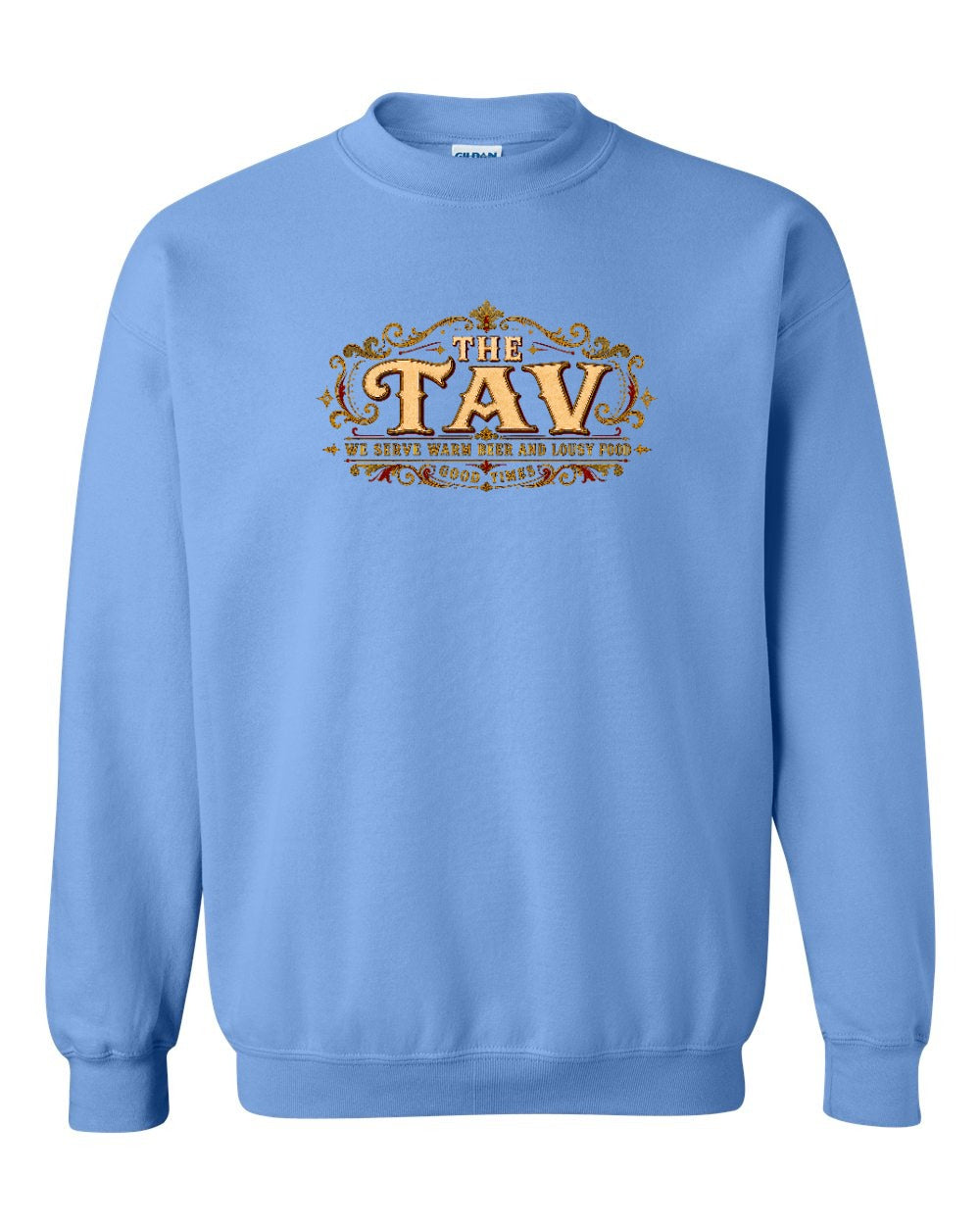 The Tav Garment Crewneck Sweatshirt in Carolina Blue