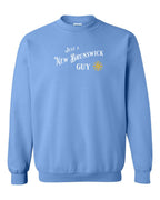 Just a NB Guy Yellow Compass Crewneck Sweatshirt - Unisex