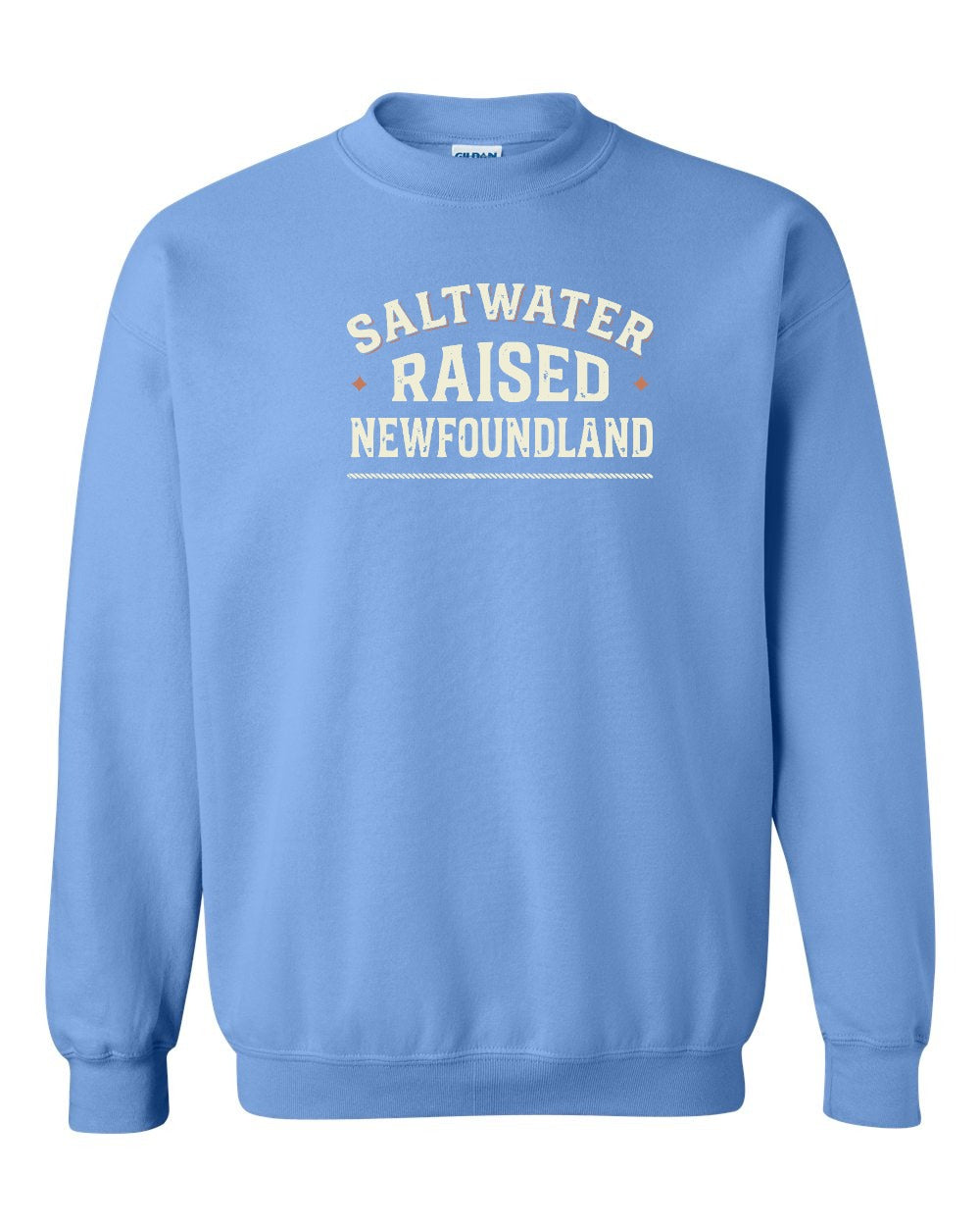 NFLD Saltwater Raised Sign Crewneck Sweatshirt - Unisex