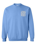 PEI Saltwater Raised Folk Left Chest and Back Crewneck Sweatshirt - Unisex