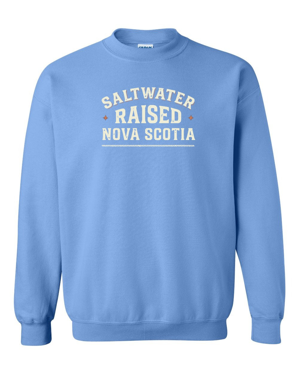 Saltwater Raised NS Sign Crewneck Sweatshirt - Unisex