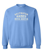 Saltwater Raised NS Sign Crewneck Sweatshirt - Unisex