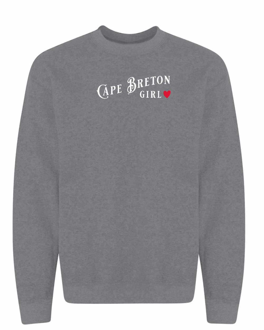 CB Girl Red Heart Crewneck Sweatshirt - Unisex