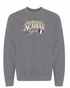Cape Breton Girl Garment Crewneck Sweatshirt in Graphite Heather