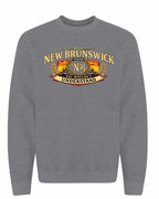 Nb Understand Full Front Crewneck Sweatshirt in Graphite Heather