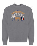 New Brunswick Guy Crewneck Sweatshirt in Graphite Heather