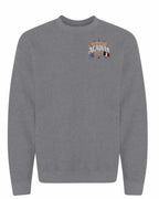 New Brunswick Guy Left Chest Crewneck Sweatshirt in Graphite Heather