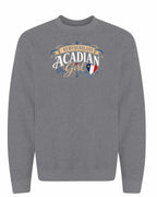 Newfoundland Girl Garment Crewneck Sweatshirt in Graphite Heather