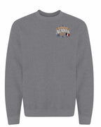 Nova Scotia Guy Left Chest Crewneck Sweatshirt in Graphite Heather