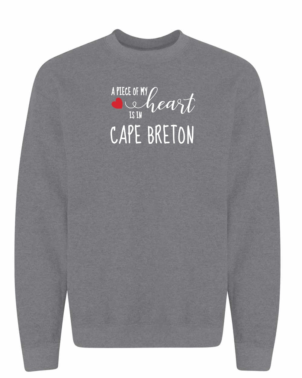 A Piece Of My Heart CB Red Heart Crewneck Sweatshirt - Unisex
