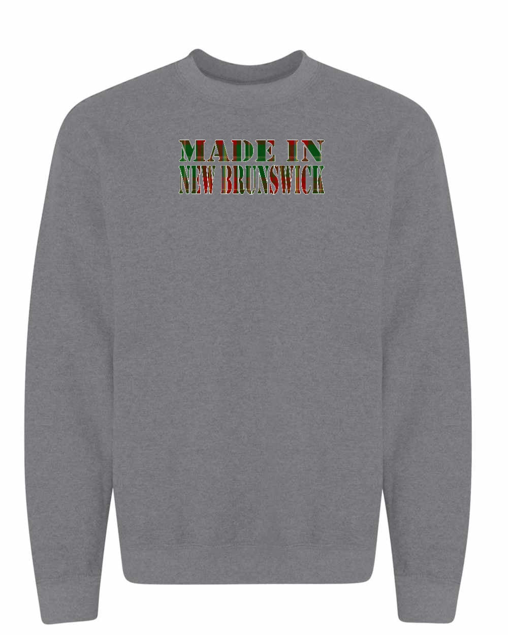 Made in NB Tartan Crewneck Sweatshirt - Unisex