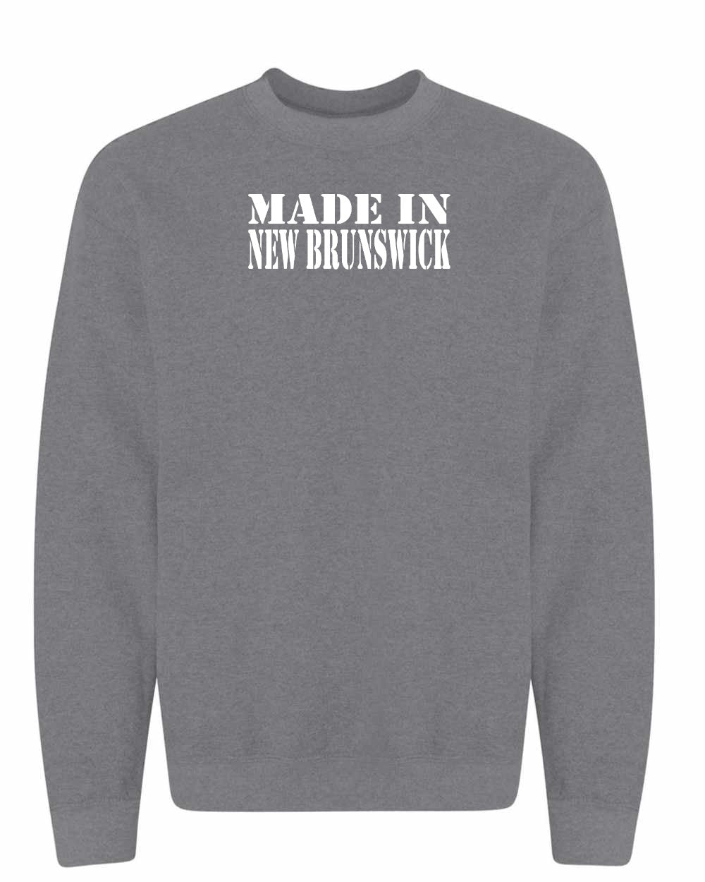 Made in NB (White Lettering) Crewneck Sweatshirt - Unisex