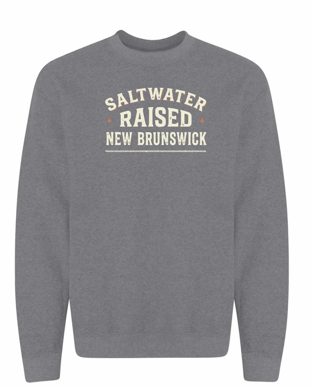 NB Saltwater Raised Sign Crewneck Sweatshirt - Unisex
