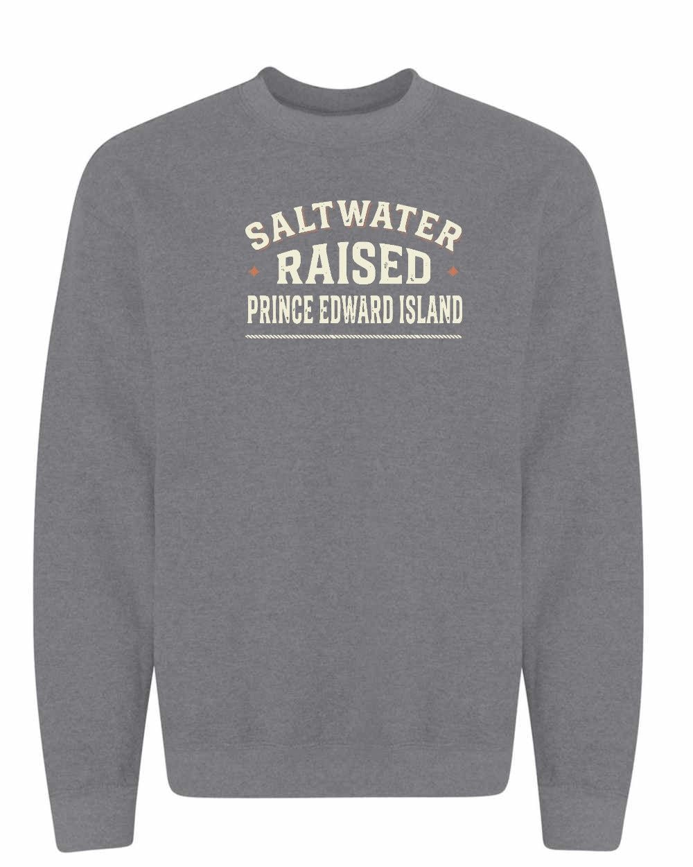 PEI Saltwater Raised Sign Crewneck Sweatshirt - Unisex