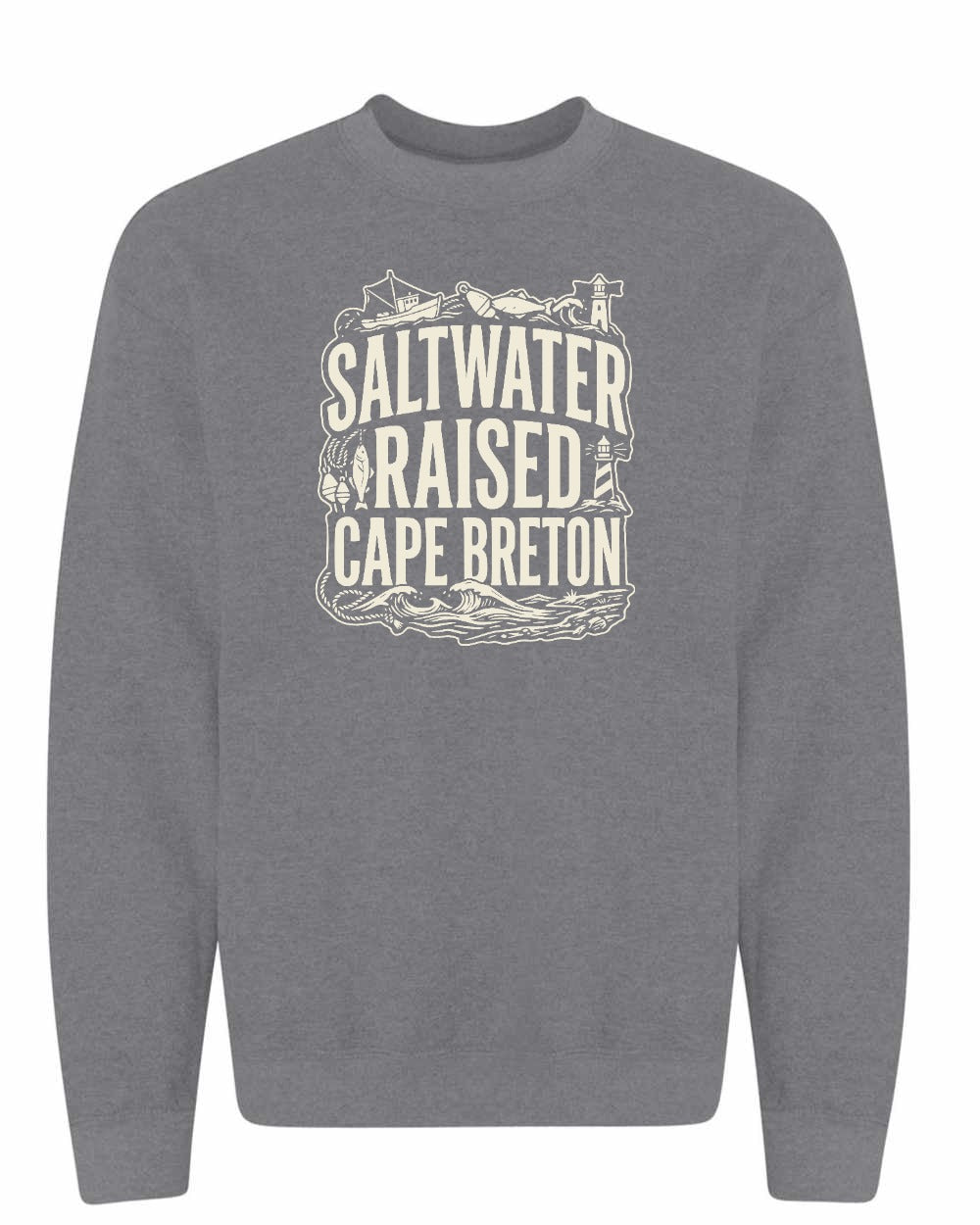 CB Saltwater Raised Folk Crewneck Sweatshirt - Unisex