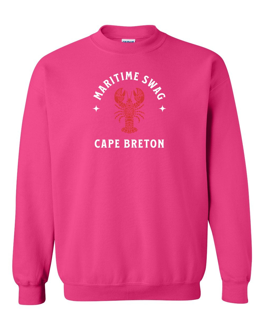 Maritime Swag CB Mandala Red Lobster Crewneck Sweatshirt - Unisex